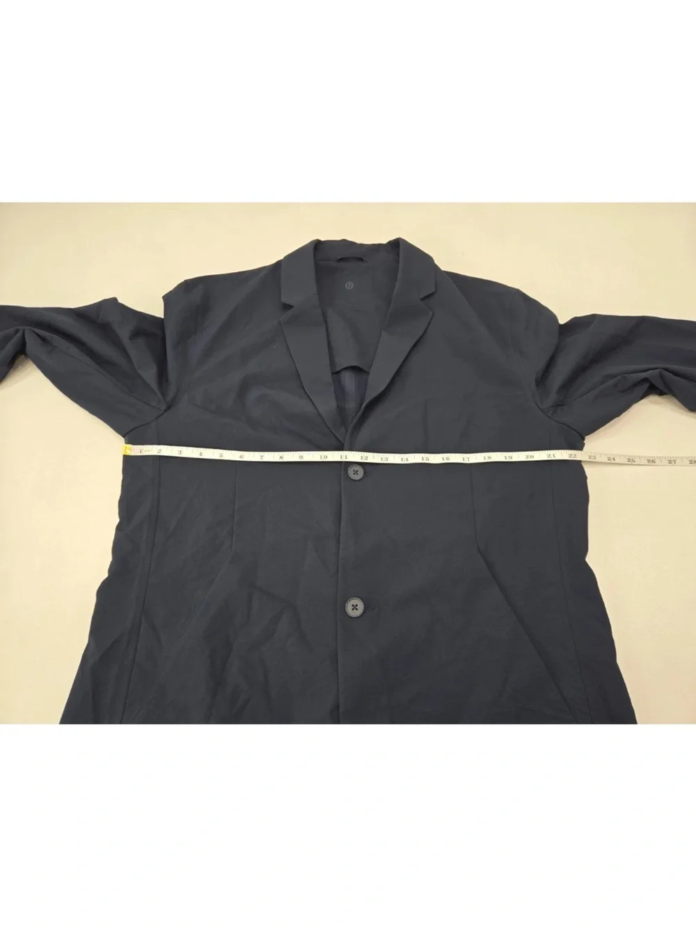 Lululemon New Venture Blazer Men Navy Performance Tech Unstructured Jacket XL